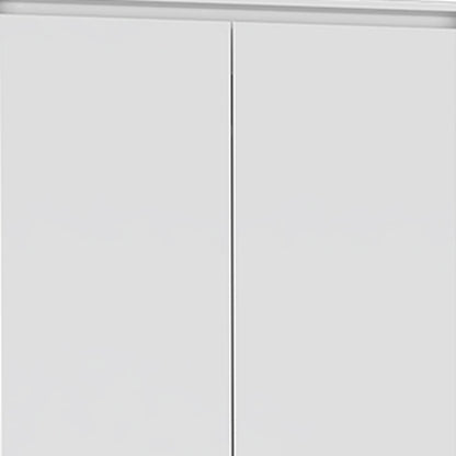 Two Piece White Bedroom Set