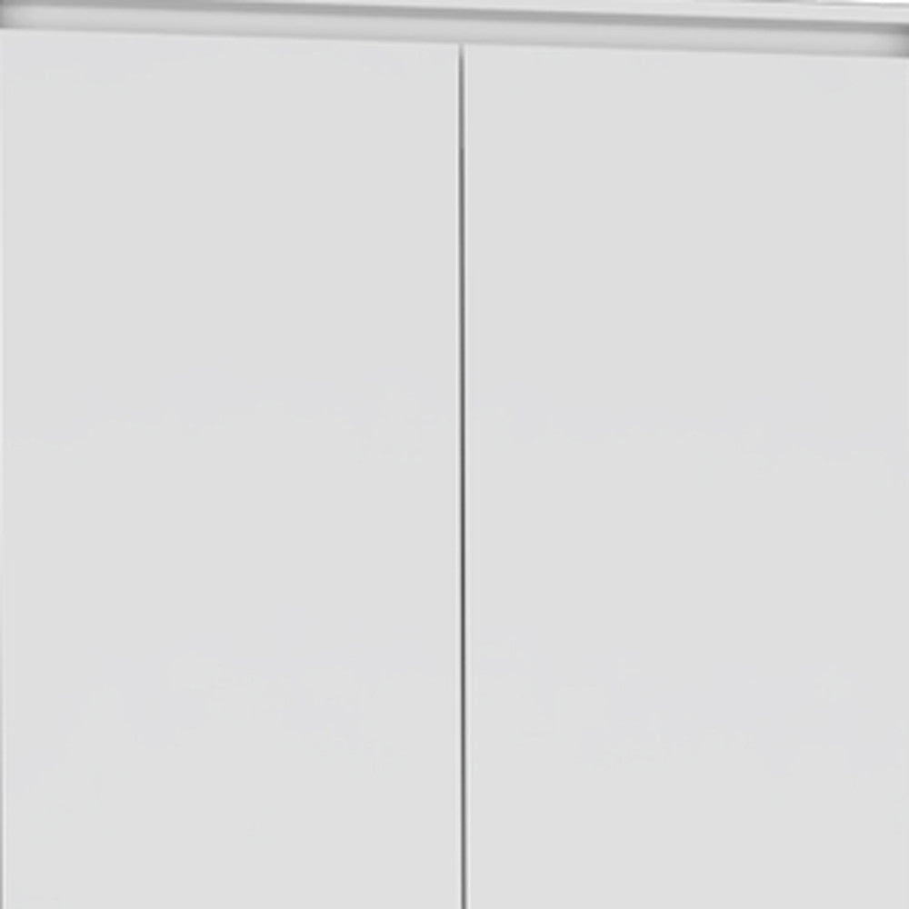 Two Piece White Bedroom Set