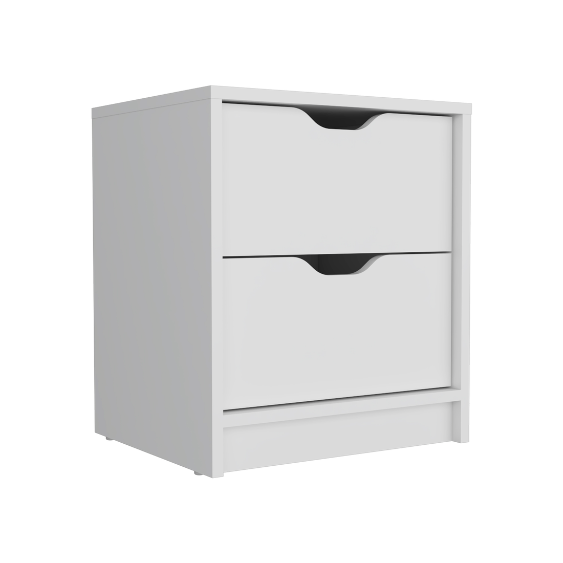 Two Piece White Bedroom Set