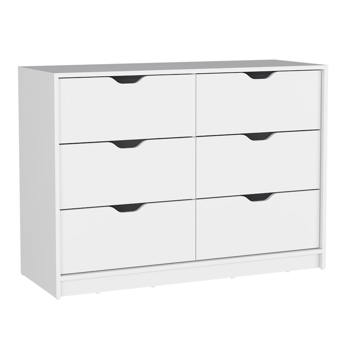 Two Piece White Bedroom Set