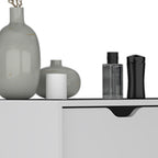 Two Piece White Bedroom Set