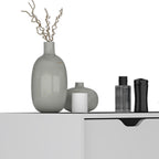 Two Piece White Bedroom Set