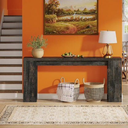 Long Console Table Living Room Table