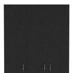 Two Piece Brown and Black Bedroom Set