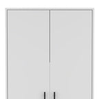 Two Piece White Bedroom Set