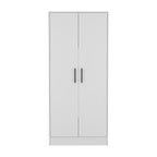 Two Piece White Bedroom Set