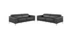 Two Piece Gray Four Person Seating Set