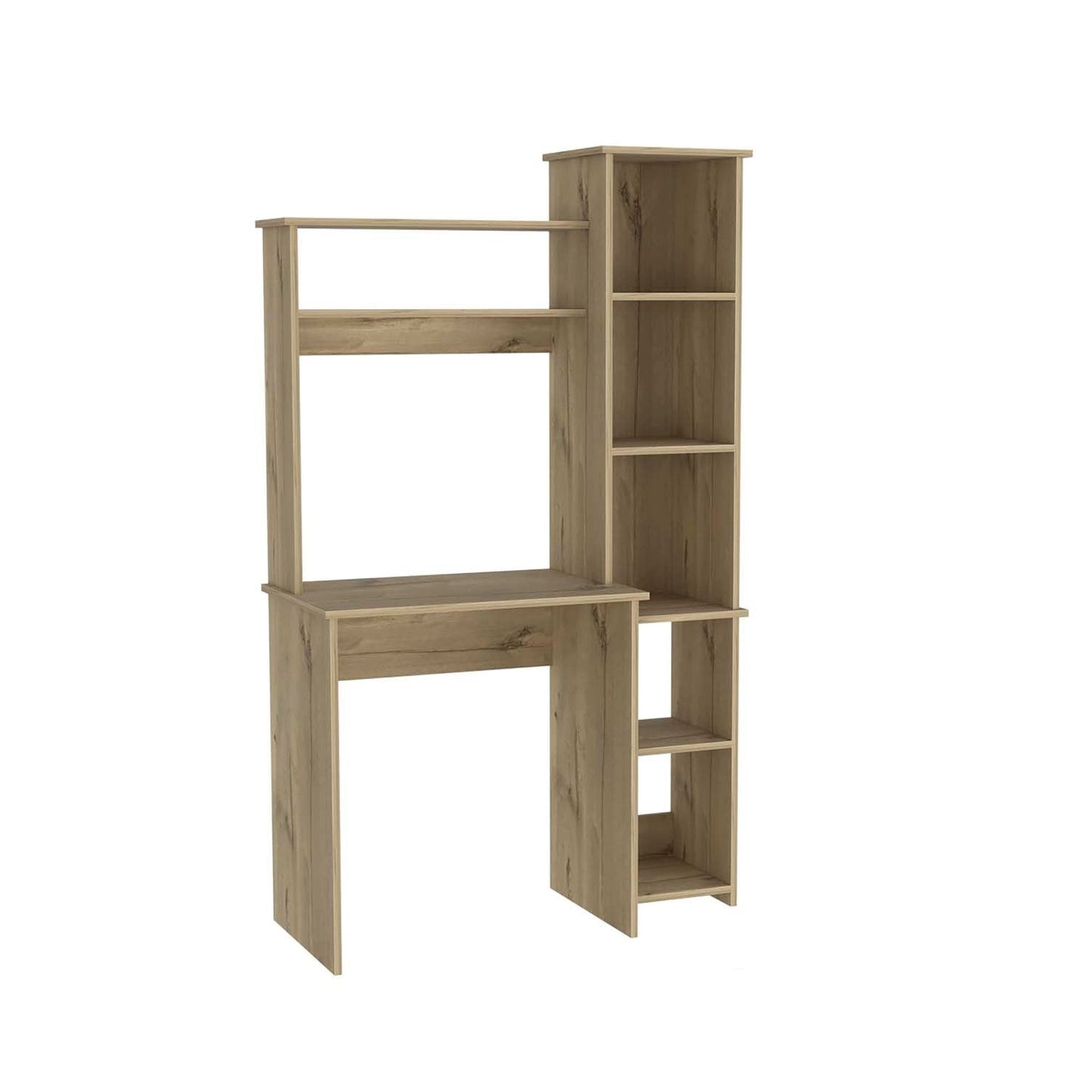 39" Oak Wood Writing Desk