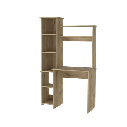 39" Oak Wood Writing Desk