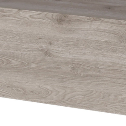 5" Gray Wood One Drawer Floating Nightstand