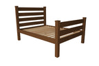 Brown Solid Wood Full Bed Frame