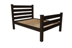 Brown Solid Wood Full Bed Frame