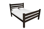 Brown Solid Wood Full Bed Frame