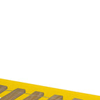 Yellow Twin Traditional Solid Wood Bunk Bed