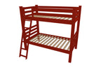 Red Queen Traditional Solid Wood Bunk Bed