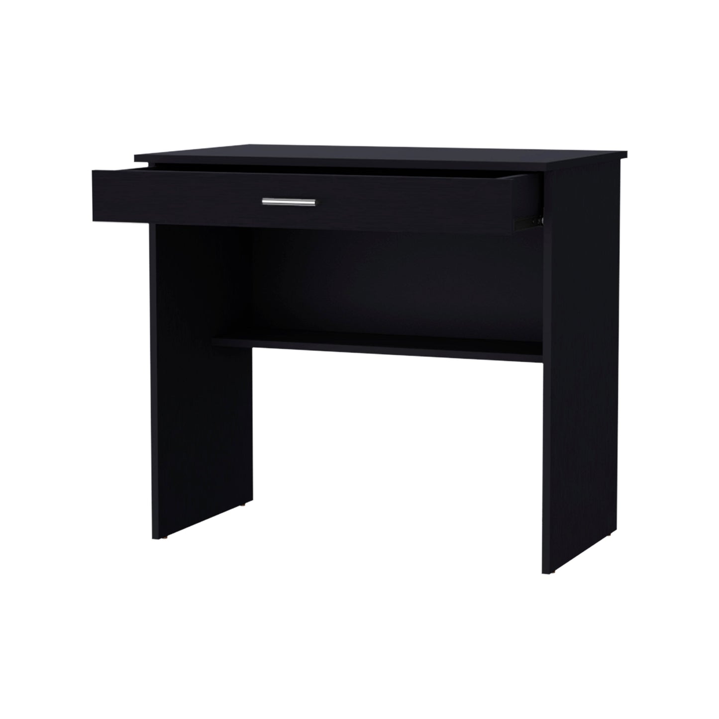32" Black Wood Computer Desk