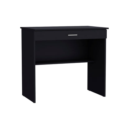 32" Black Wood Computer Desk