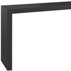 60" Espresso Wood Rectangular Bar Table