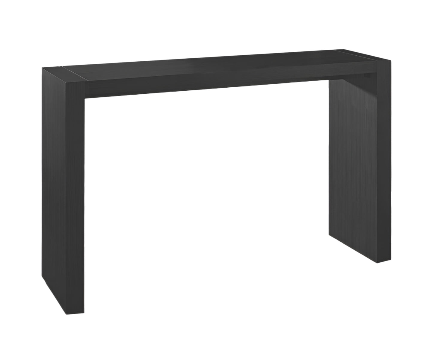 60" Espresso Wood Rectangular Bar Table