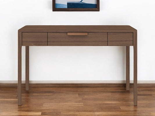 47" Brown Wood Computer Desk
