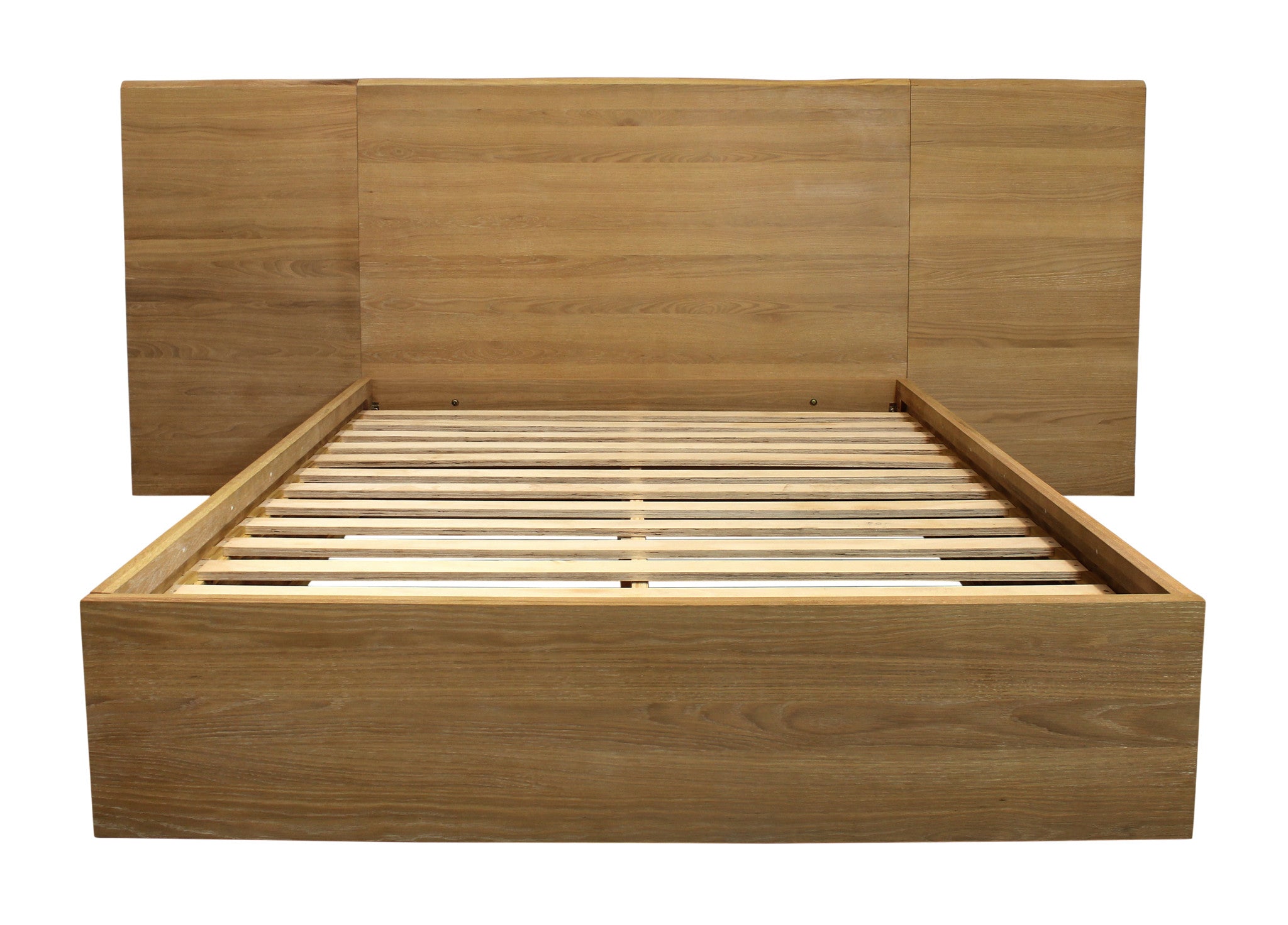 Natural Wood Queen Bed Frame