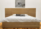 Natural Wood California King Bed Frame