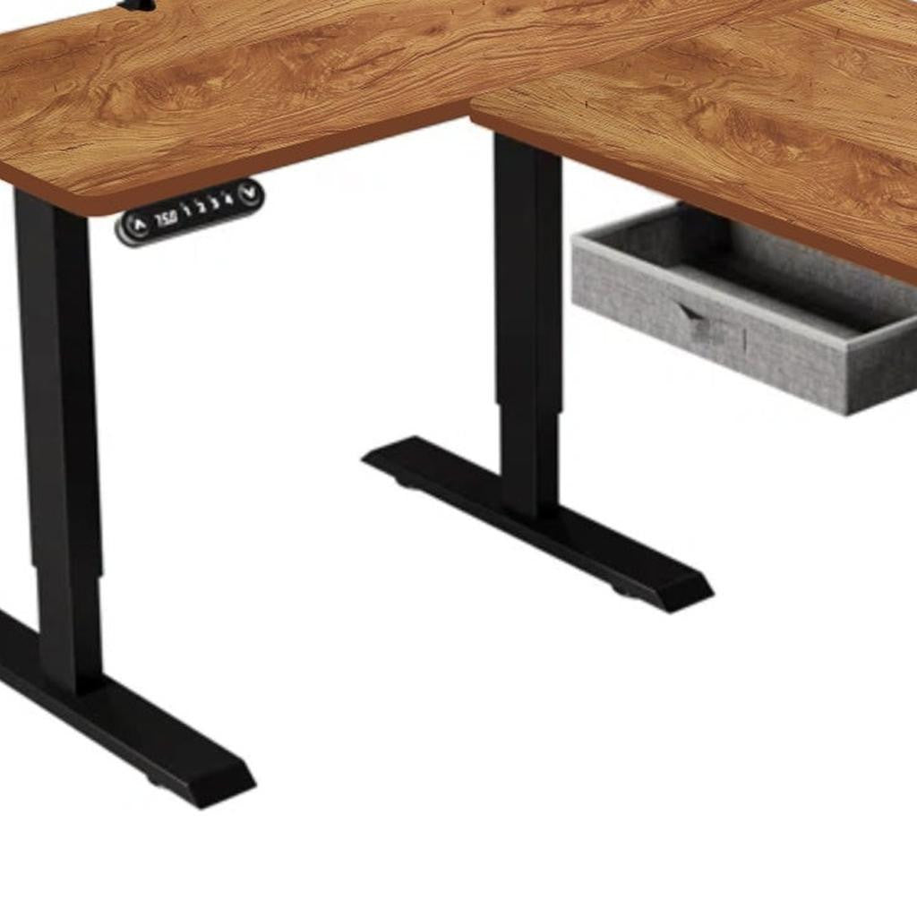 45" Adjustable White Standing Desk