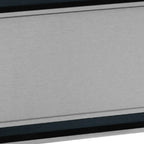 Gray Ribbed Texture Wood And Upholstery Queen Bed Frame