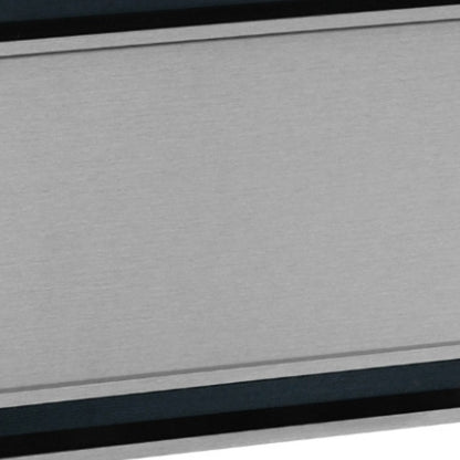 Gray Ribbed Texture Wood And Upholstery Queen Bed Frame