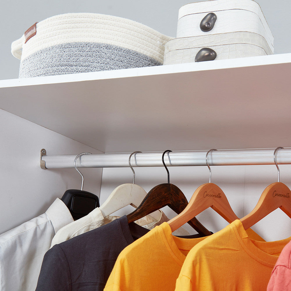 74" White Carved Geometric Two Door Two Drawer Combo Dresser