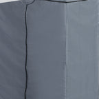 White Four Poster Wood Twin Loft Bed with Desk and Shelves