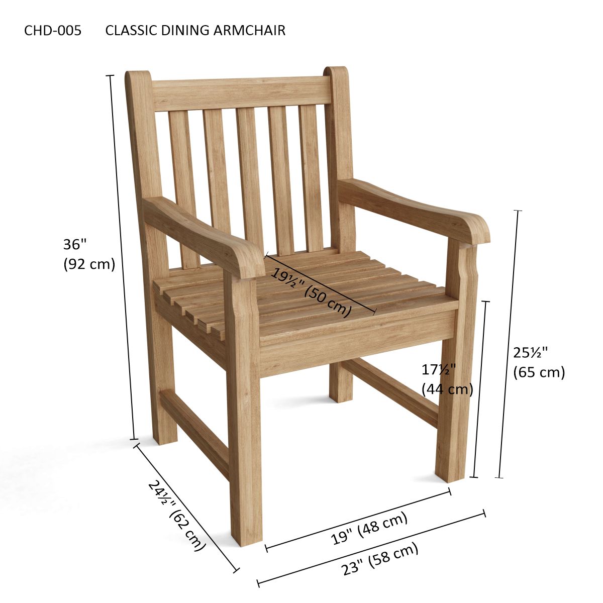 CLASSIC DINING ARMCHAIR