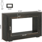 Long Console Table Living Room Table