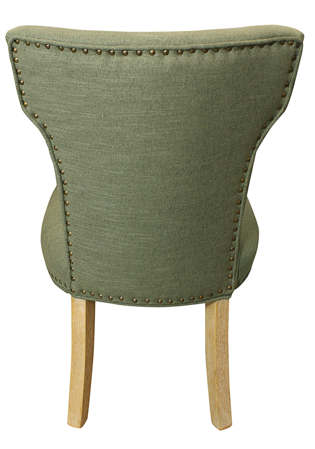 Five Piece Natural Round Solid Wood Dining Set with Four Chairs