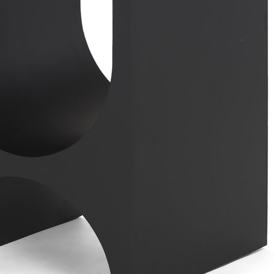 17" Black Iron and Metal