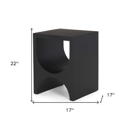 17" Black Iron and Metal