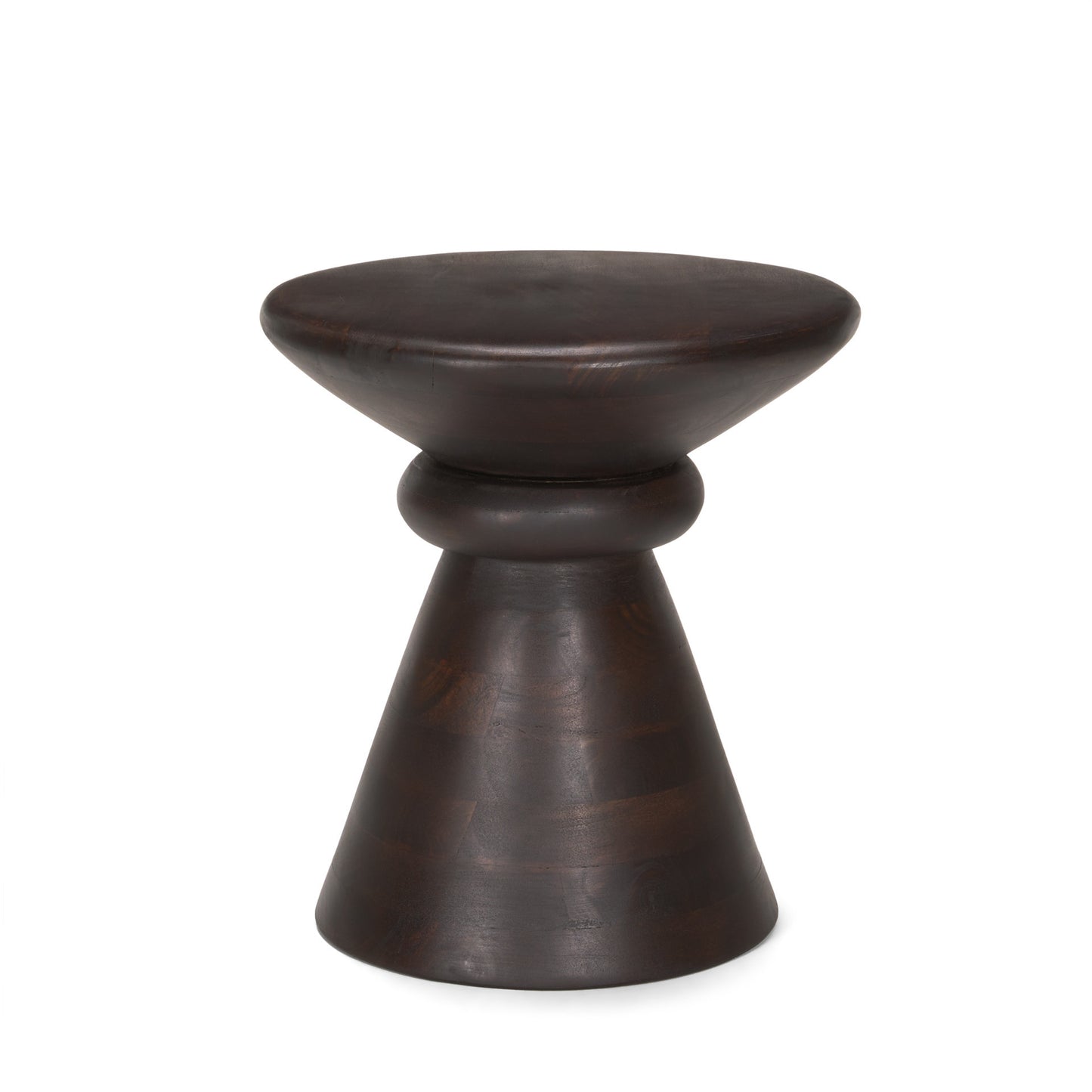 16" Redwood and Brown Solid Wood and Wood