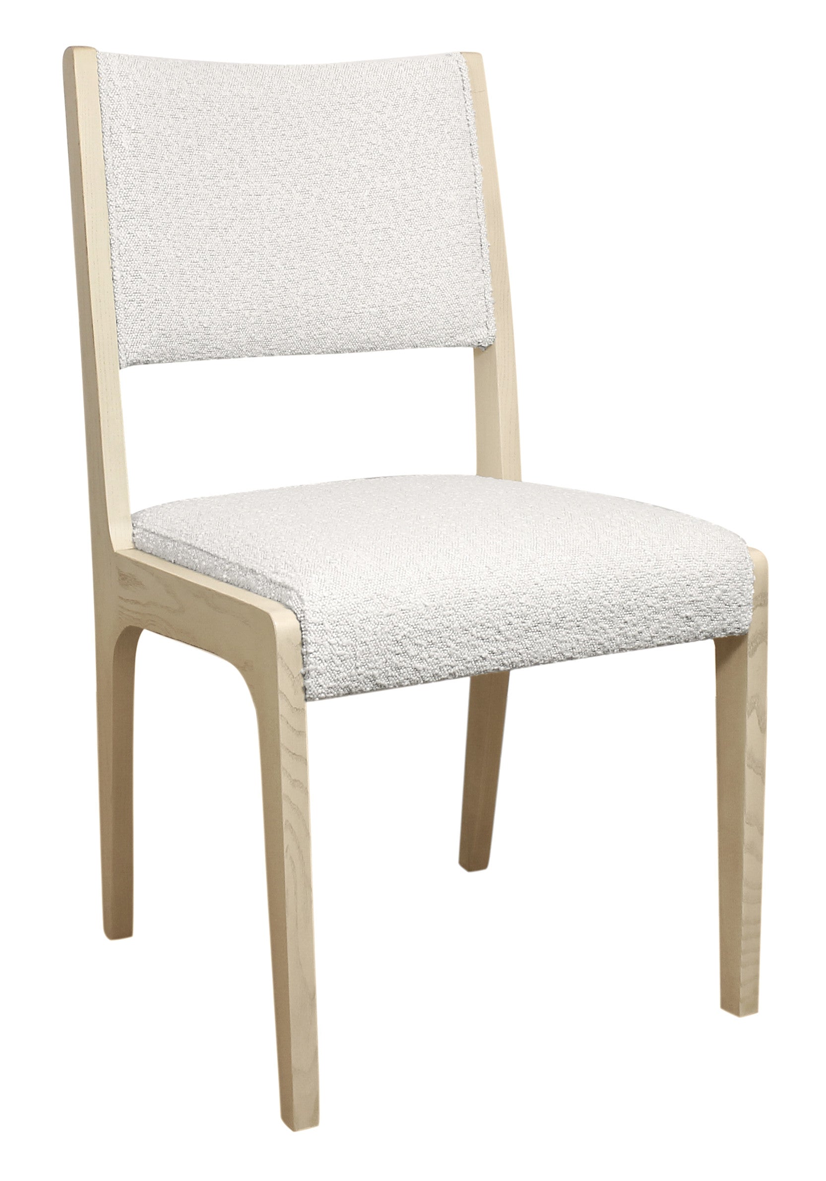 Seven Piece Dark Brown Round Solid Wood Dining Set with Six Chairs