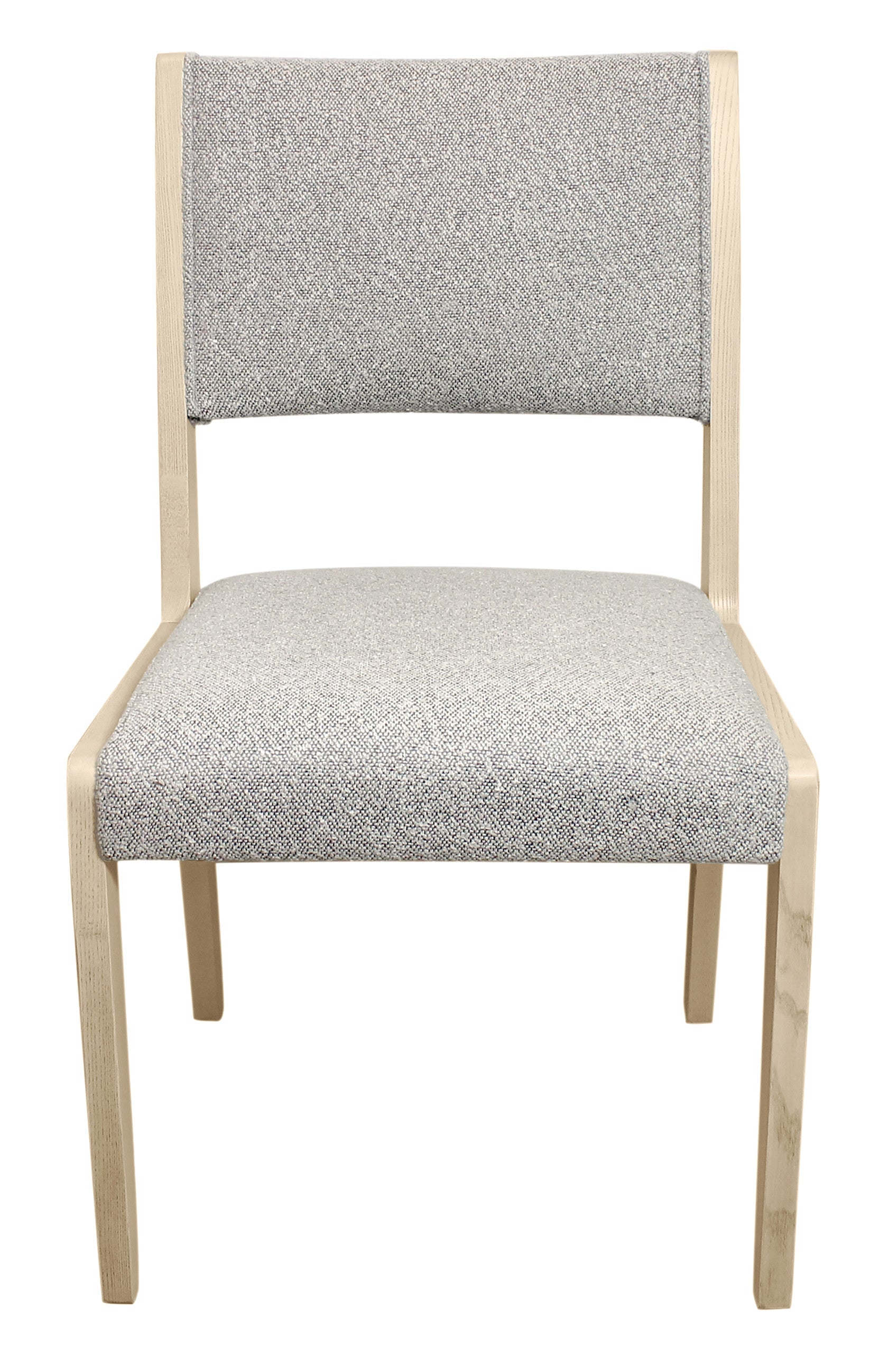 Seven Piece Dark Brown Round Solid Wood Dining Set with Six Chairs