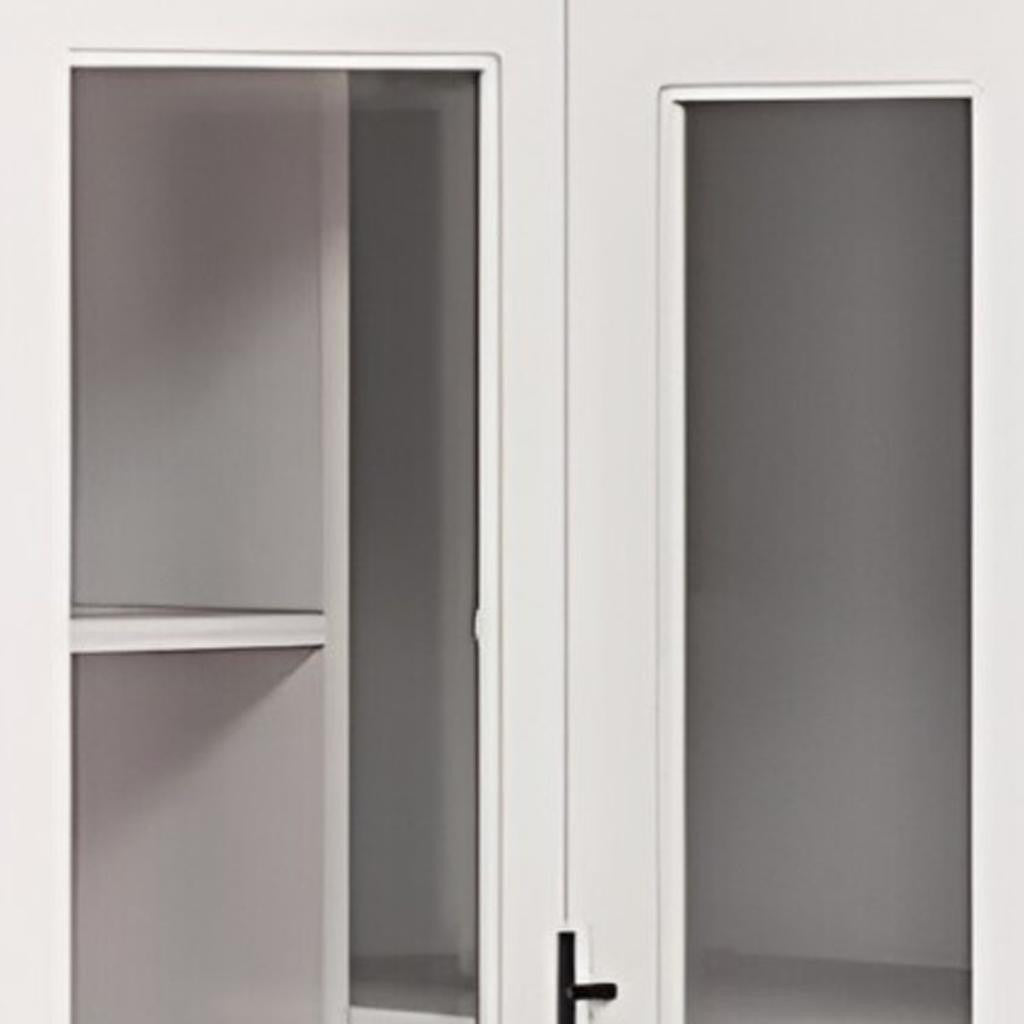 71" White Wood Four Door Corner Combo Dresser