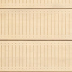 68" Natural Solid Wood Six Drawer Dresser