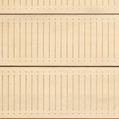 68" Natural Solid Wood Six Drawer Dresser