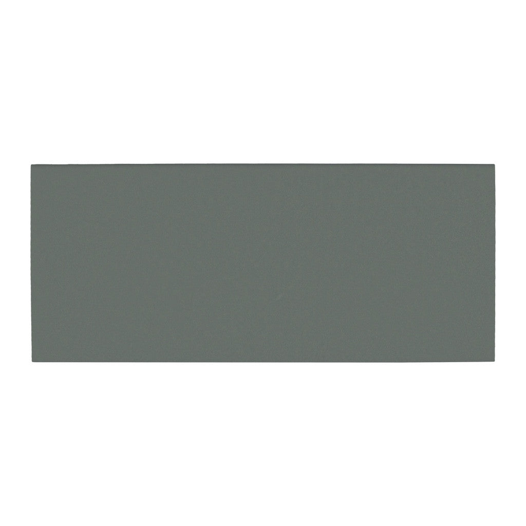 95" Gray Wood and Solid Wood Pedestal Base Dining Table