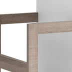 47" White Sideboard with Two Doors