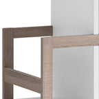 47" White Sideboard with Two Doors