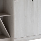 41" Cream Sideboard with Two Doors