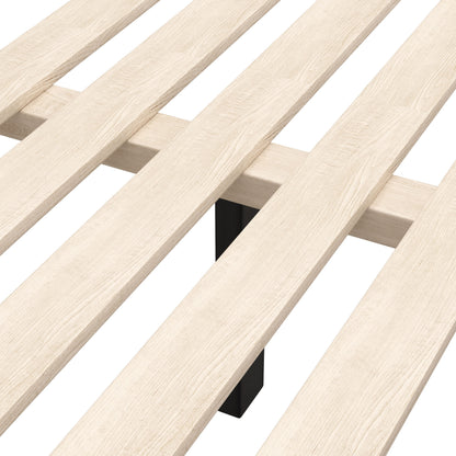 Black Wood Queen Bed Frame