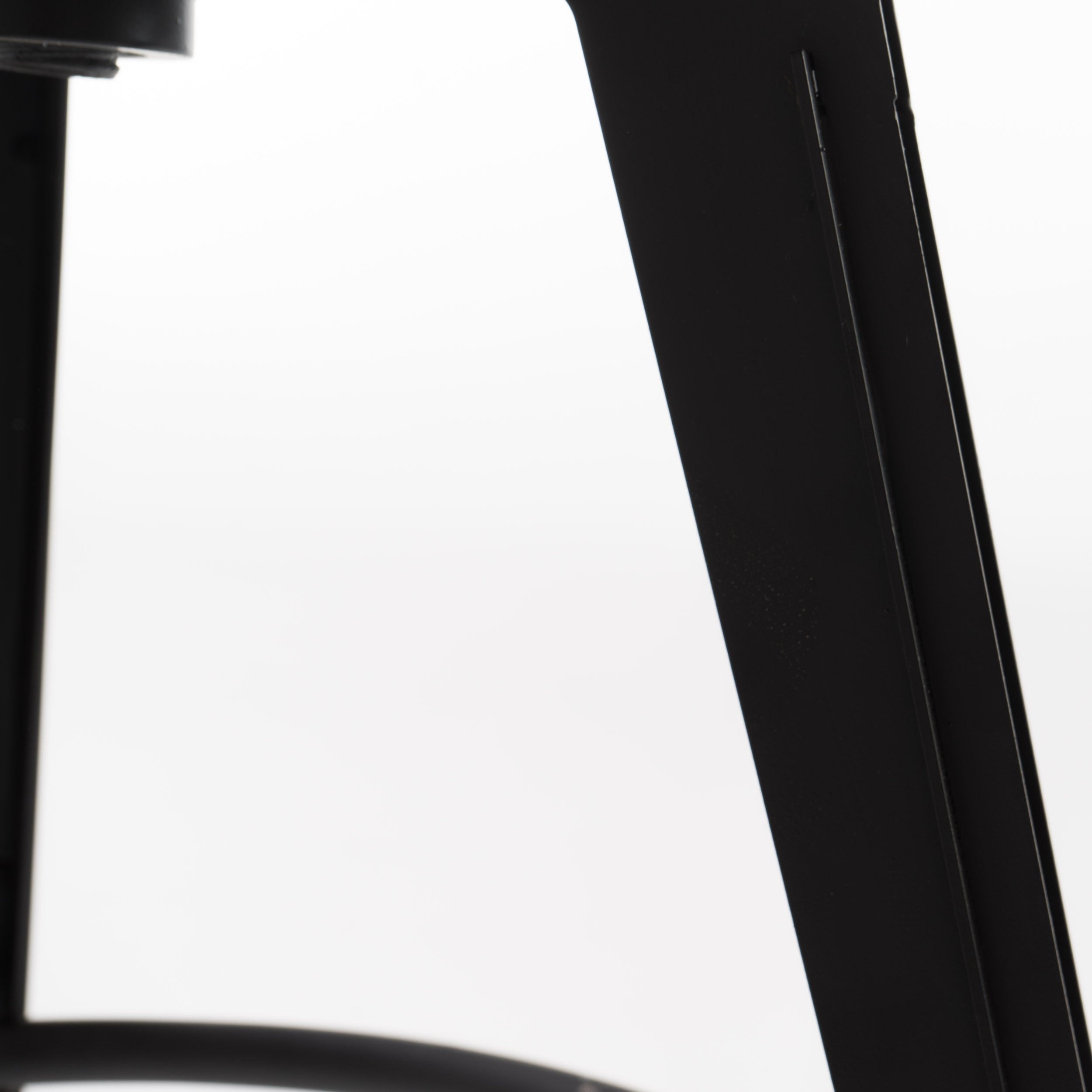 Set of Two Natural and Black Iron and Wood Backless Adjustable Height Swivel Bar Chairs