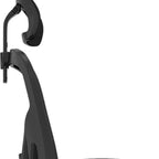 Black Adjustable Height Swivel Rolling Office Chair