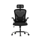 Black Adjustable Height Swivel Rolling Office Chair